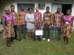 Le groupe jeunes en visite au si�ge: cliquer pour aggrandir